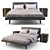 SanGiacomo Febo 2.0 Bed - Modern Elegance for Your Bedroom 3D model small image 1