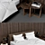 8-Piece Missuraemme Assuan Bedroom Set 3D model small image 2