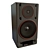 Vintage Vega Acoustic Speakers 3D model small image 4