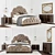 Elegant Lafayette Bedroom Set 3D model small image 1