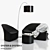WITTMANN OYSTER: Sofa & Armchair Set 3D model small image 1