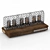 Retro-Tech Nixie Clock "Titan-Steel Mesh 3D model small image 1