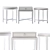 Elegant Bernhardt Criteria End Tables 3D model small image 3