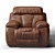 
Elevate & Swivel Electric Armchair 3D model small image 2