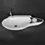 Precise Drop Accent Basin 3D model small image 2