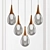 Stylish Next Shade Pendant 3D model small image 1