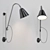 Glowing Elegance: Gubi Wall Light 3D model small image 1