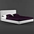 Mauritius Upholstered Bed: Stylish Comfort 3D model small image 1