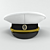 Maritime Commander Cap 3D model small image 1