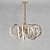 Elegant Italian Chandelier: Travaso SL959.203.08 3D model small image 1