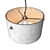 LOFTLIGHT Talma Pendant Light - 75cm Height, 40cm Diameter 3D model small image 3