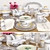 Elegant Dining: Complete Tableware Set 3D model small image 1