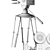 Classic Filmmaker's Dream: Vintage Movie Camera 3D model small image 3