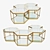 Elegant Eichholtz Sax Coffee Table 3D model small image 2