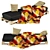 Title: Cozy Autumn Pallet Sofa 3D model small image 4