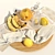 Vibrant Yellow Fruit Set 3D model small image 2