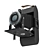 Vintage Voigtlander Bessa Camera 3D model small image 2