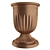 Elegant Street Urn 3D model small image 2