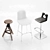  Modern Bar Stools: Tom & Jerry, Hal, ALO 3D model small image 2