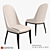 Sleek Sullivan Side Chair: Modern Elegance for Any Space 3D model small image 1