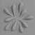 
"Blue Slassh - Handmade Wall Sculpture 3D model small image 2