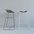 LYSTOK Bar Stool: Sleek and Stylish 3D model small image 1