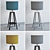 Modern Industrial Table Lamp Set 3D model small image 1