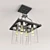 Piatto Glass Pendant Lamp 3D model small image 1