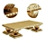 Colombostile XXI Secolo Invito al Viaggio Coffee Table - 0229TVL 3D model small image 1
