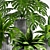 Vintage Planter Set - 100 3D model small image 2