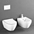 GSI ceramica + CEA: Stylish Bathroom Set 3D model small image 3