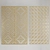 Luxury Brass Decorative Panels - Set of 4 3D model small image 2