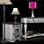 Elegant Tavant Console Table 3D model small image 2