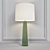 Barbara Barry Pleated Peridot Lamp 3D model small image 1