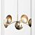 Sophisticated Baker Iolite Chandelier 3D model small image 1