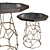 Modern Gaudi Side Table | Elegant and Functional 3D model small image 2