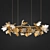 Elegant Organic Pendant Light 3D model small image 1