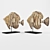 Cameroon Fish Display Stand 3D model small image 1