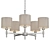 Elegant Kenroy Home Grace Chandelier 3D model small image 1