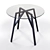 Modern Mirror Glass Table 3D model small image 1