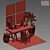 Williams Sonoma Cabinet Set 3D model small image 3