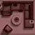 Modern West elm Sectional Set 3D model small image 3