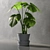 Monstera Leaf Wall Decor 3D model small image 5