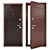 Groff T2-221 Steel Entrance Door 3D model small image 2