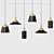 Sleek Pendant Lighting | Modern 3D model small image 1
