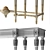 Sleek Mesh Console - Salda 7873 3D model small image 3