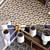 Victorian Style Tile Set: Bucharest, Toronto, York Blue & Yellow 3D model small image 2