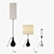 Modern Metalarte Eva Lamp: 3 Models for Immersive Lighting 3D model small image 1