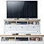 HEMNES TV Stand: Stylish Storage Solution 3D model small image 1