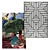 Rochebobois PARQUET Rug: Timeless Elegance 3D model small image 1